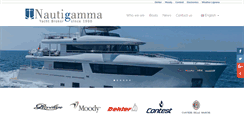 Desktop Screenshot of nautigamma.it